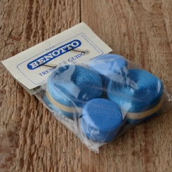 Lenkerband "BENOTTO", hellblau-weiss, incl. Lenkerstopfen 