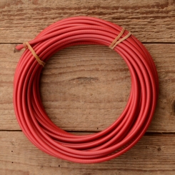 Bowdenzug Außenhülle, rot, Durchmesser außen 4.8mm, Durchmesser innen 2.5mm, 1 Meter 
