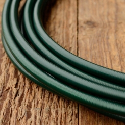 Bowdenzug Außenhülle, dunkelgrün, Durchmesser außen 4.8mm, Durchmesser innen 2.3mm, pro Meter 