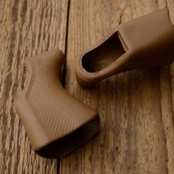 Bremshebel Überzug, braun, neutral,  passend für div. Bremshebel 60-80 er Jahre, u.a. Shimano und Weinmann, Neuauflage    