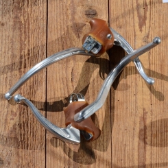 Bremshebel Satz "CLB", Sicherheitshebel, orig. 70-80er Jahre, alte Neuware 