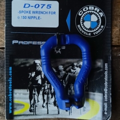 Speichenschlüssel Nippelspanner,  original COBRA, für 3,3 mm Schlüsselweite am Nippel, Rennrad Werkzeugklassiker!   