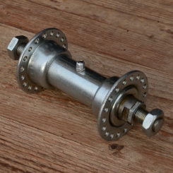 Nabe Vorderrad Transport, glanzverzinkt, 36Loch, Einbaumaß 100mm, Achse FG 9.5 mm 