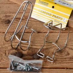 Pedalhaken / Rennhaken "MKS", Edelstahl (VA), edle Ausführung, Größe "M" 