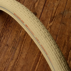 Fahrrad Reifen, 28" x 2.0 (50-622), "SCHWALBE FAT FRANK", cremefarben, Abb. ähnlich, Beschriftung in schwarz 