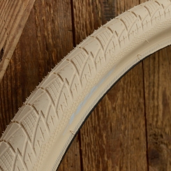 Fahrrad Reifen "MITAS City Hopper", 28 x 2.00 (52-622), cremefarben, klassisch, ohne umlaufenden Reflexstreifen :-)    