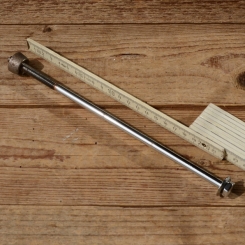 Lenkerklemmschraube, verchromt, Länge=235mm, incl. Klemmkonus, SW=13 