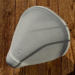 Moped Schwingsattel BTG, grau, stabil und sehr komfortabel, aufwändig gefertigt, Länge:290mm Breite:260mm 