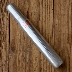 Sattelstütze "TITAN Belgium", Aluminium, D=27mm L=180mm, oben geschlossen, NOS 