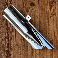 Endstück f. Auspuff "MAW Hilfsmotor", verchromt, L=260mm, D=50/49mm 