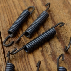 Feder f. Bremsbacken 98 ccm Motorfahrrad - Vorderradnabe "F&S SACHS V100", L=54mm , D=7mm 