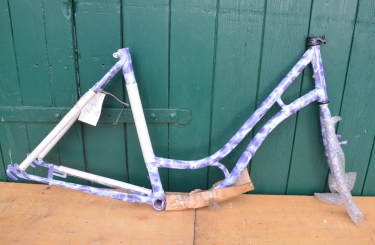 Fahrradrahmen 26 Zoll, Damenausführung, Rahmenhöhe 50 cm 