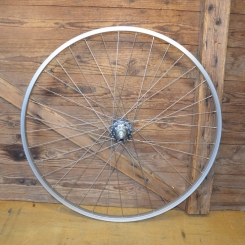 Laufrad hinten 26 x 1 3/8 (590-18) "Schürmann" Alu, 36-Loch Ventilbohrung 8,3 mm 