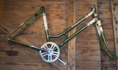 Fahrradrahmen Klapprad "Stoewers 18s Greif", Klapprad 26 Zoll, 60er Jahre 