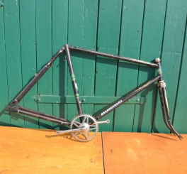 Fahrradrahmen Herrenausführung "Brandenburg" 28 Zoll, schwarz 