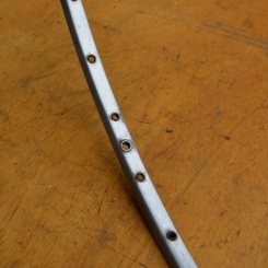 Schlauchreifenfelge 28 Zoll, "Fiamme", 60/70er Jahre 