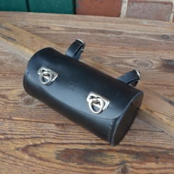 Fahrradtasche "Westphal", Material "LEFA", Breite 16 cm, rund, Durchmesser 8 cm 