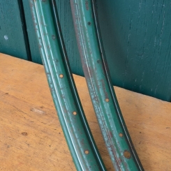 Felgensatz 28 x 1 ½ (635) für Drahtbereifung, schwere Ausführung, schwarz, 36-loch 