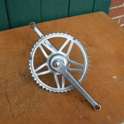 Tretlager Glockenausführung für 40x70 mm Tretlagergehäuse. 60/70er Jahre.  