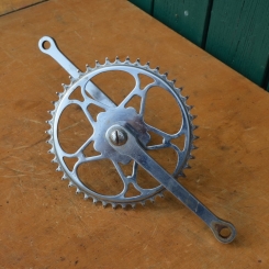 Tretlager Glockenausführung für 40x70 mm Tretlagergehäuse. 60/70er Jahre.  