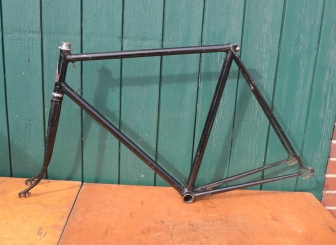 Fahrradrahmen "Bauer", 28 Zoll, Herrenausführung, Rahmenhöhe 58 cm, Rahmennummer 1697XXX 