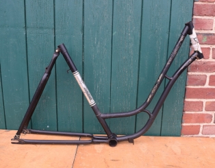 Fahrradrahmen "Rixe" 28 Zoll, Damenausführung, Rahmenhöhe 56 cm, Rahmennummer 659XXX 