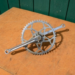 Tretlager Sport BSA, Kurbeln geflutet,  