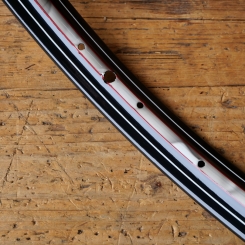 Felge 28 x 1,75 für Drahtbereifung, 36-loch, Ventilbohrung 8,5 mm 