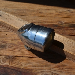 Scheinwerfer Marke "Radsonne" mit Tacho, NOS, 50er Jahre, unrestaurierter Original-Neuzustand 