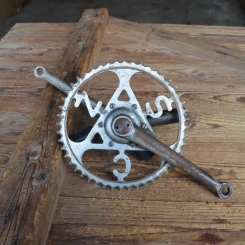 Tretlager 'C7' orig. 30er Jahre, verchromt, gebraucht, Zustand s. Bilder 