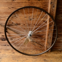 Laufrad 28 Zoll, Felge Vorderrad  Alesa Aero 700 C, Speichen aus rostfreiem Stahl 