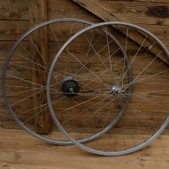 Laufradsatz 28" Breite 27 mm,  36-Loch, Pentasport Aluminium 