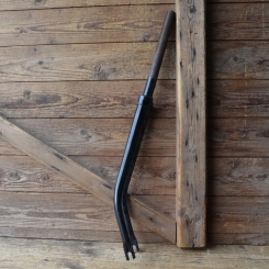 Gabel 26 Zoll orig. 30er Jahre NOS, Schaftlänge 240 mm, Weite oben 55 mm, Zustand siehe Bilder 