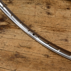 Kastenfelge für Drahtbereifung "Weinmann" rostfrei, 26 x 1,75 (22 x 559), Breite 28 mm 