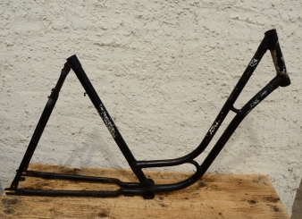 Fahrradrahmen "Rixe" Damenausführung, 60er Jahre 