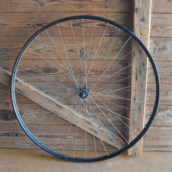 Laufrad vorne mit Wulstfelge 28 x 1,5, 30er/40er Jahre 