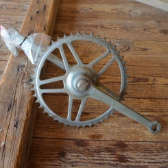 Tretlager Glockenausf. Achslänge 132 mm, Kurbellänge 170 mm,  60er Jahre 