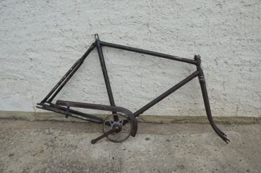 Fahrradrahmen "Brinkmark" Herrenausf. 28 Zoll, Stahl, RH=56 cm, 50er Jahre.  