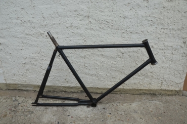 Fahrradrahmen "Unbekannt" Herrenausf. 26 x 2,00 Ballon, Stahl, RH=55 cm, 30er Jahre.  