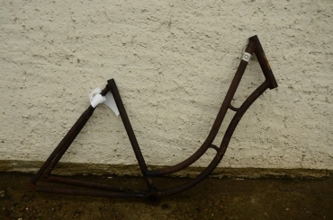 Fahrradrahmen "Opel", 30er Jahre, Muffenlos, 28 Zoll, Rahmenhöhe = 50 cm 