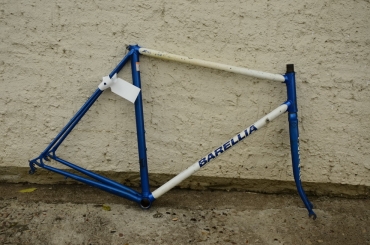 Fahrradrahmen Brügelmann "Barellia", 28 Zoll, blau metallic 