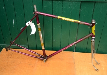 Sportradrahmen "Bauer 50 Jahre", Jubiläumsmodell. 60er Jahre 