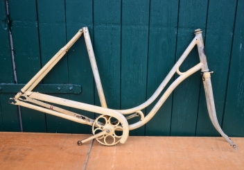 Damenradrahmen "Wittler", 20er/30er Jahre, Rahmennummer 113XXX, Rahmenhöhe 55 cm,  