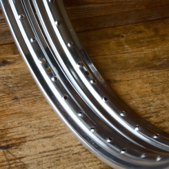 Felgensatz "Van Schothorst Silverseal", 1.5 x 19, Breite 55 mm, Bohrungsdurchmesser 6 mm, NOS 