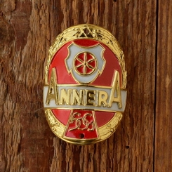 Steuerkopfschild  "ANNERA", 50/60er Jahre,  Originalschild aus Sammlungsauflösung ! 