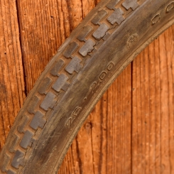 Reifen Motorrad, CONTINENTAL, 26 x 2,00, 30er J., schwarz, gebraucht gem. Bildern 