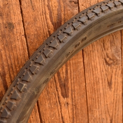 Reifen Motorrad, HUTCHINSON, 26 x 2 x 2,00, 50er J., schwarz, alte Neuware 