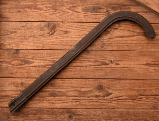 Kettenschutz "MIELE", Länge c.a. 57 cm, orig. 50er J., unrestaurierter Zustand gem. Bildern 