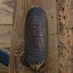 Steuerkopfschild  ARIARAD, Frankfurt, 10-20er Jahre, Originalschild aus Sammlungsbestand 