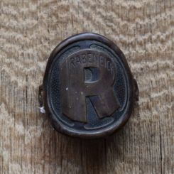 Steuerkopfschild Rabeneick, 30-40er Jahre, Originalschild aus Sammlungsbestand 